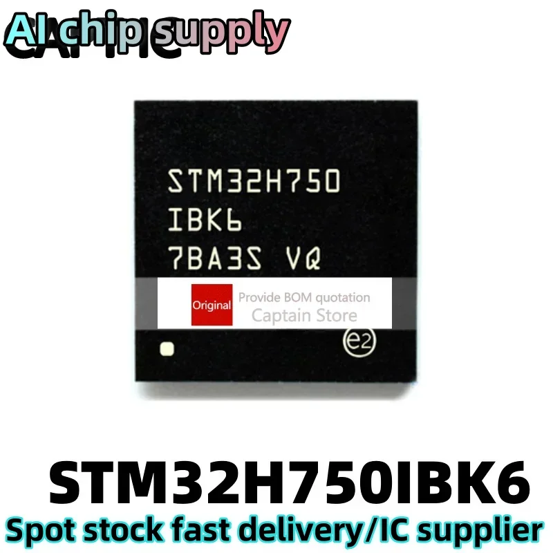 5pcs-stm32h750ibk6-bga176