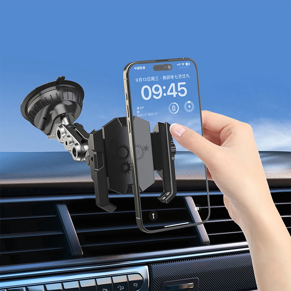 

Car Phone Holder Strong Suction Car Phone Mount Cell Phone Mount Cell Phone Holder for Car Windshield Dashboard Air Vent