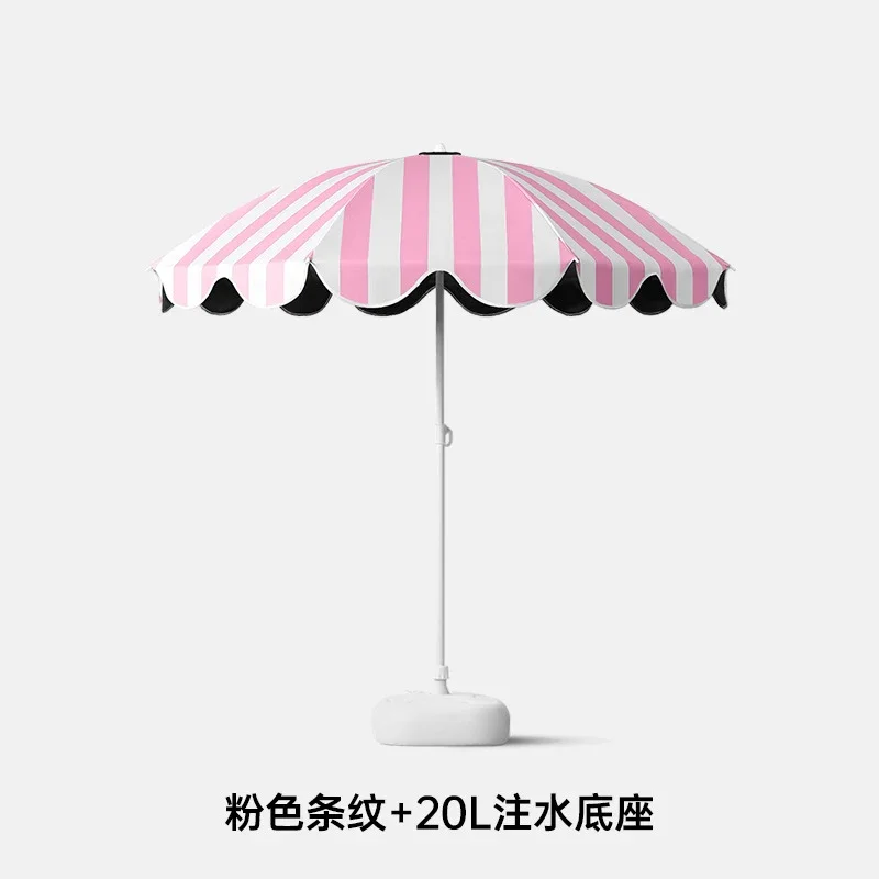 Zunchi Designer Large Sun Shade Umbrella, UV Protection Parasol for Beach Camping Patio Stall Advertising Home Stay Outdoor Use