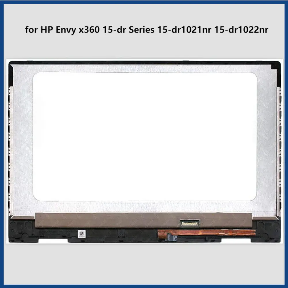 

Для HP Envy x360 15-dr Series 15-dr1021nr 15-dr1022nr 5,5-дюймовый экран FHD IPS ЖК-дисплей кодирующий преобразователь сенсорного экрана в сборе экран дигитайзер в сборе