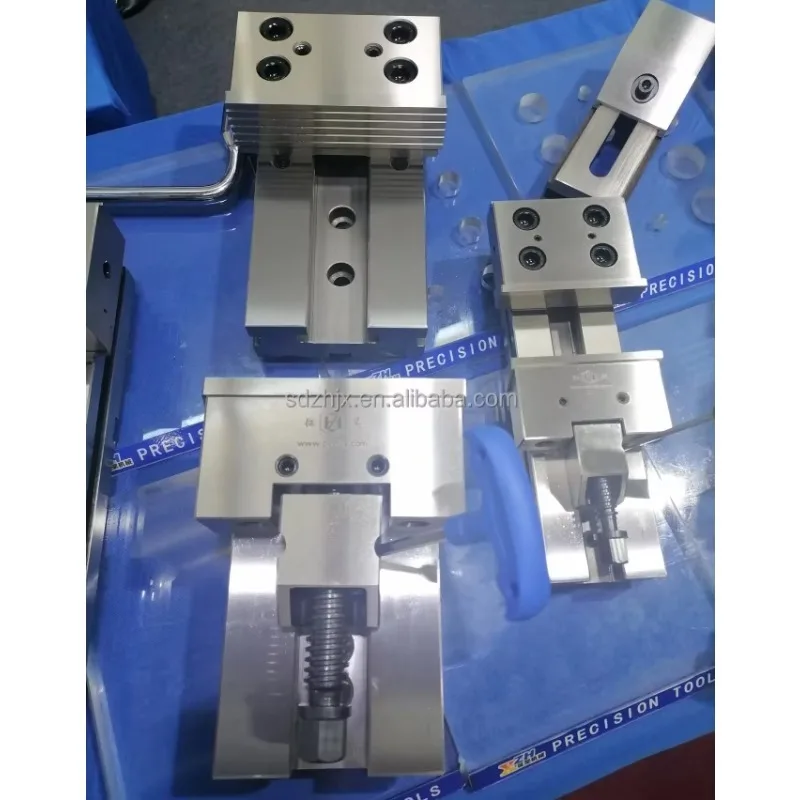 Precision Modular Vise Fixed Part Moveable Part ZQ84100-I ZQ84100-II CNC Tooling Vises