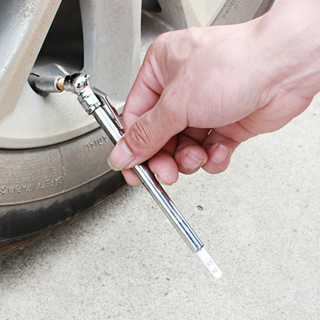 

5-50PSI Portable Mini Durable Auto Tyre air pressure Test Meter Tire Pressure Monitor Test Pen Auto Bike Motorcycle Accessories