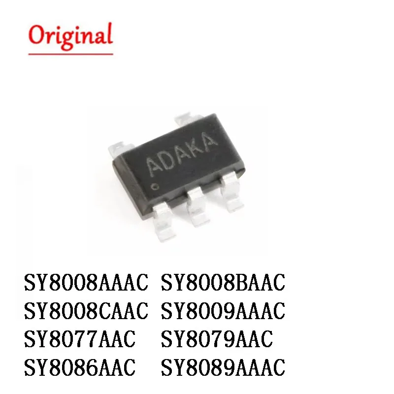 10pcs SY8089AAAC  SY8077AAC SOT23-5 SY8079AAC SY8086AAC SY8087AAC SY8088AAC SY8008AAAC SY8008BAAC SY8008CAAC SY8009AAAC NEW