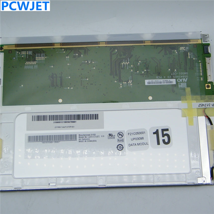 Imagem -05 - Lcd Controlador Usado para Vídeo Jet 6530 Impressora Original um Brand Novidades Sobressalente 84 Clareza