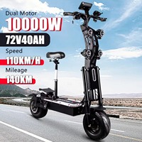 EU Express Duty Free Toursor X13 10000W Electric Scooter 13 Inch 72V Off-Road Adult Electric Scooter Foldable