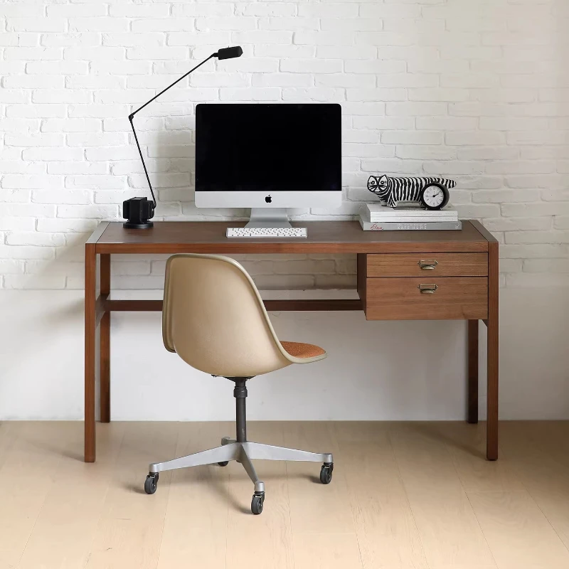 Nordic Luxury Office Desks Modern Living Room Indoors Leisure Office Desks Advanced Courtyard Furniture Schreibtisch Ls40bgz