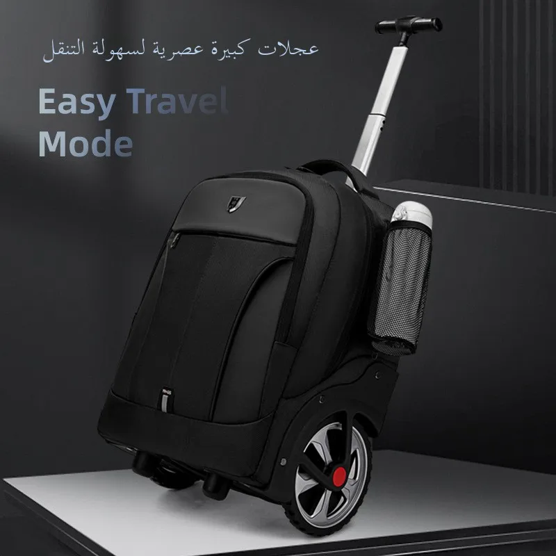 

Lightweight Lage Carry-On Suitcase with Pull Rod Climbing Stairs Large Wheels Student Bapa Busin Trip Bag