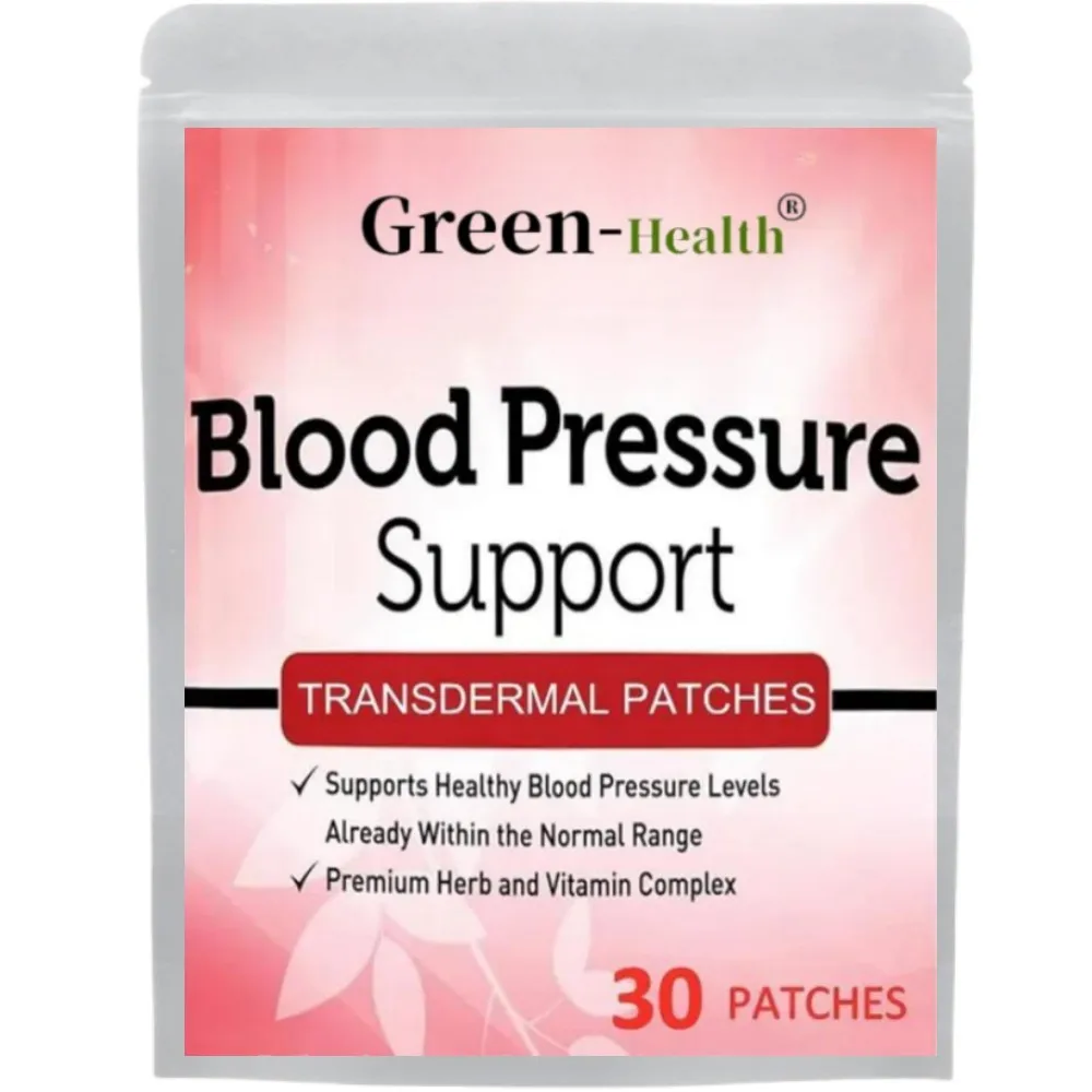 Blood Pressure Support Transdermal Patches -30 Patches One Month Supply