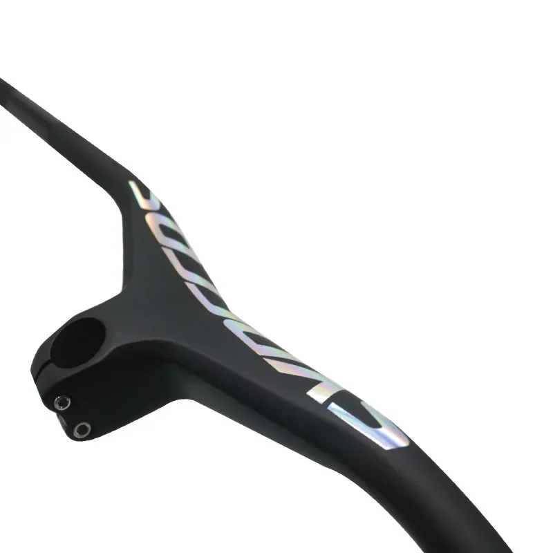 syncros carbon Handlebar Chrome Integrated bar MTB  Bike -7 ° 660-800mm 70/80/90/100mm Chameleon Logo carbon bike frame parts