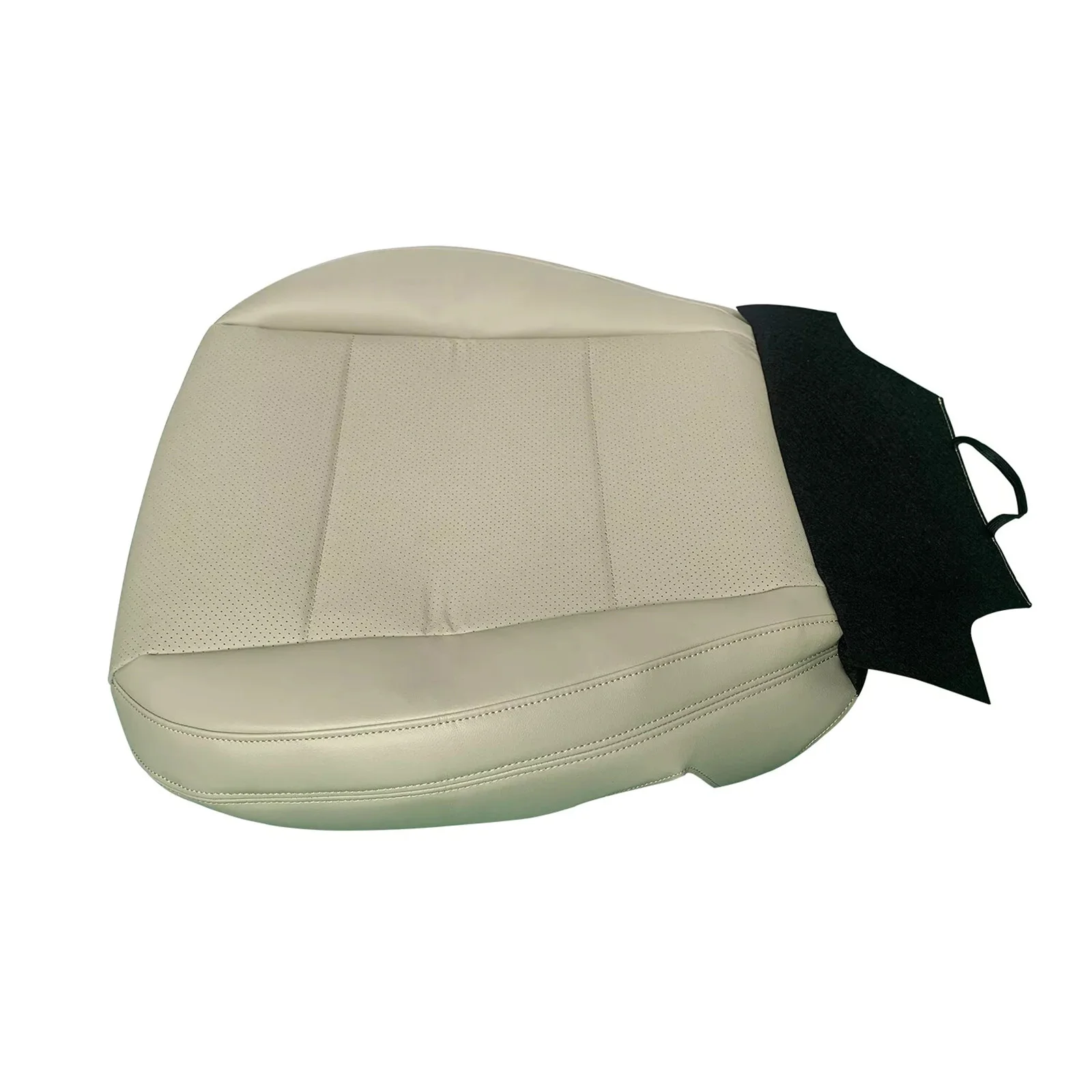 Beige Microfiber Leather Driver Bottom Seat Cover for Subaru Outback 2015-2019 Seat Cushion Cover Auto Interier Replacement Part