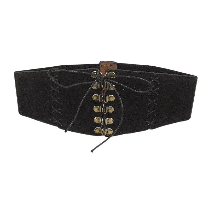 

Women Corset Belt Elastic Wide Belt Ladies Dress Belt Waistband Vintage Leather Belt Sweater Decorative Adjustable Belt