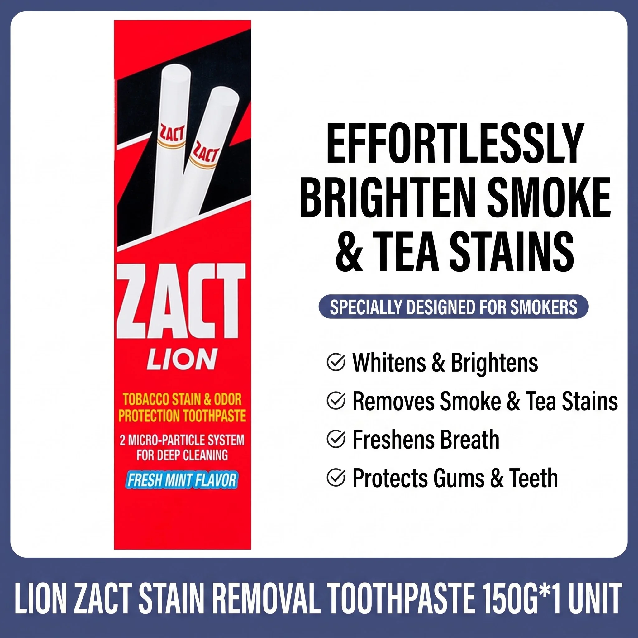Teeth Whitening In Japan - Pasta de Dente Lion Zact para