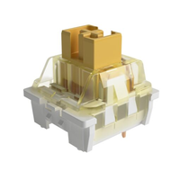 AKKO CS Sponge Orange Switch 3pins 60gf Tactile Custom DIY Switches For Mechanical Keyboard Game MX Switch Factory Lubrication