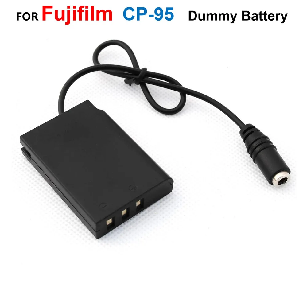 

CP-95 CP95 DC Coupler Battery Fit Power Adapter Supply FNP-95 NP 95 Dummy For Fujifilm F30 F31FD X100 X-S1 Real 3D W1 X70 X100T