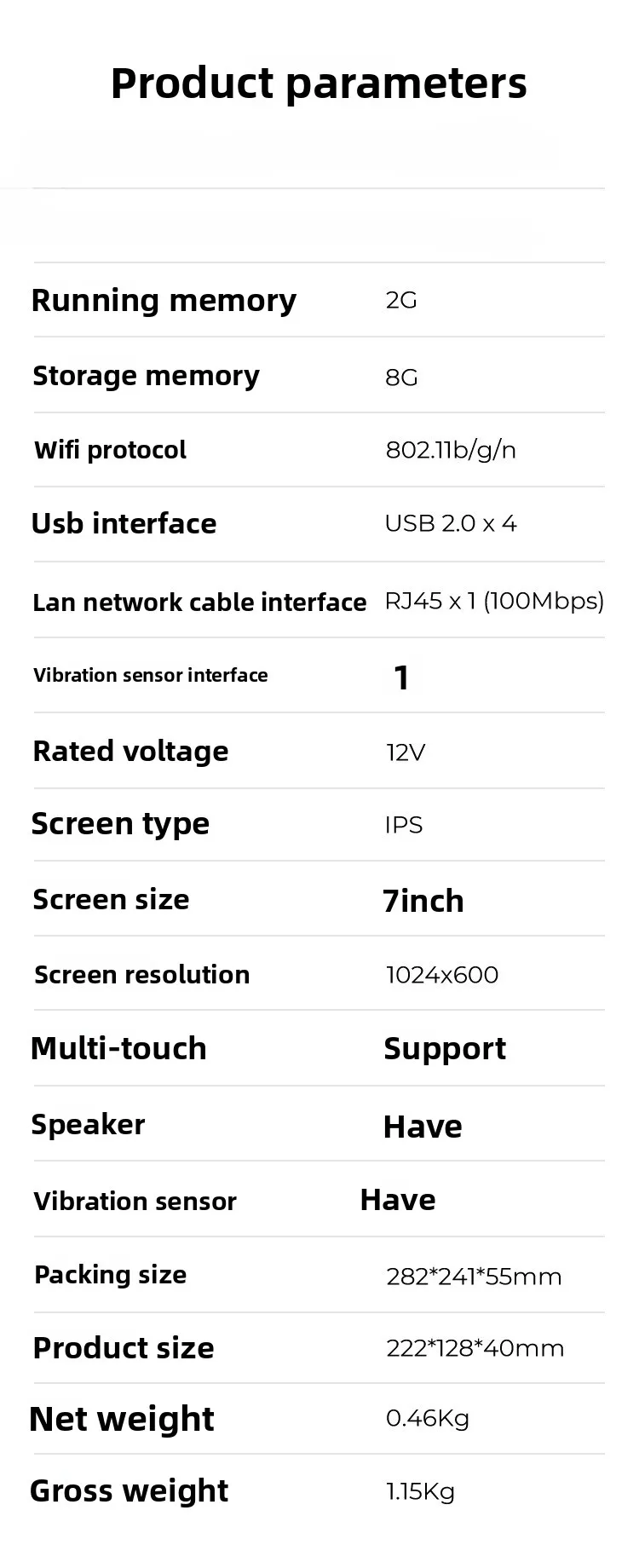 High-precision 3D printing intelligent control panel
