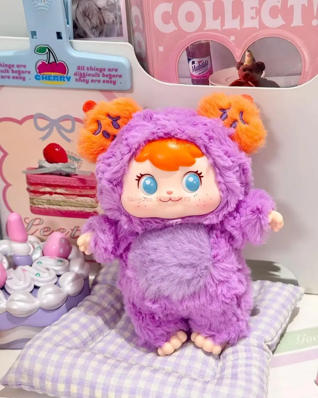 New In Stock Ajioo Plant Elf Series Cute Trendy Plush Doll Gift Handmade Toy Cute Pendant Doll Pendant Birthday Gifts Toys