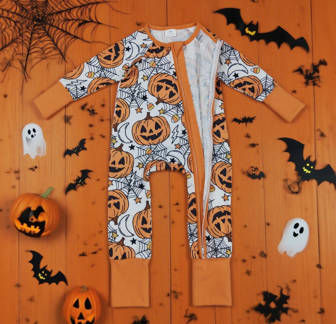 

Z827-08 LR2528 Baby Girls Bubbles Infant Jumpsuit Kids One-piece Newborn Romper Toddler Halloween Clothes