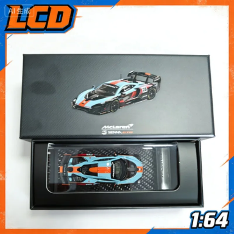 

LCD 1:64 McLaren, exhibition exclusive, cast alloy model car, high-end collectible item for adults, gift for boys.