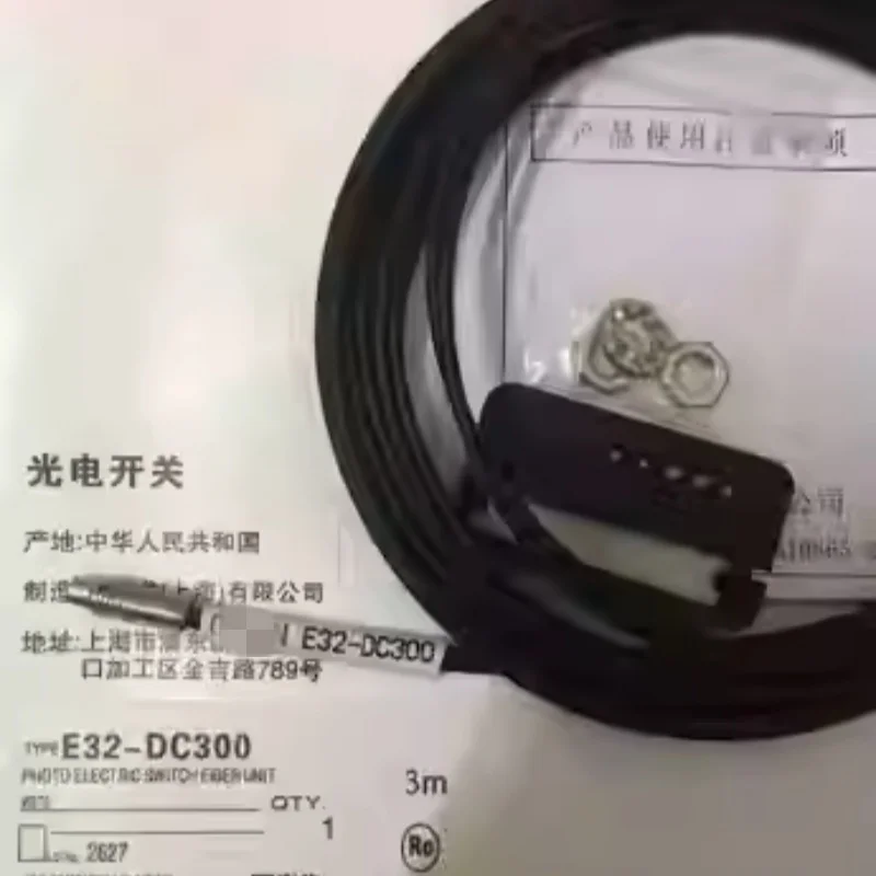 

100% новые оригинальные оптоволоконные датчики E32-DC300, E32-TC300, E32-DC500, E32-TC500, E32-DC500E