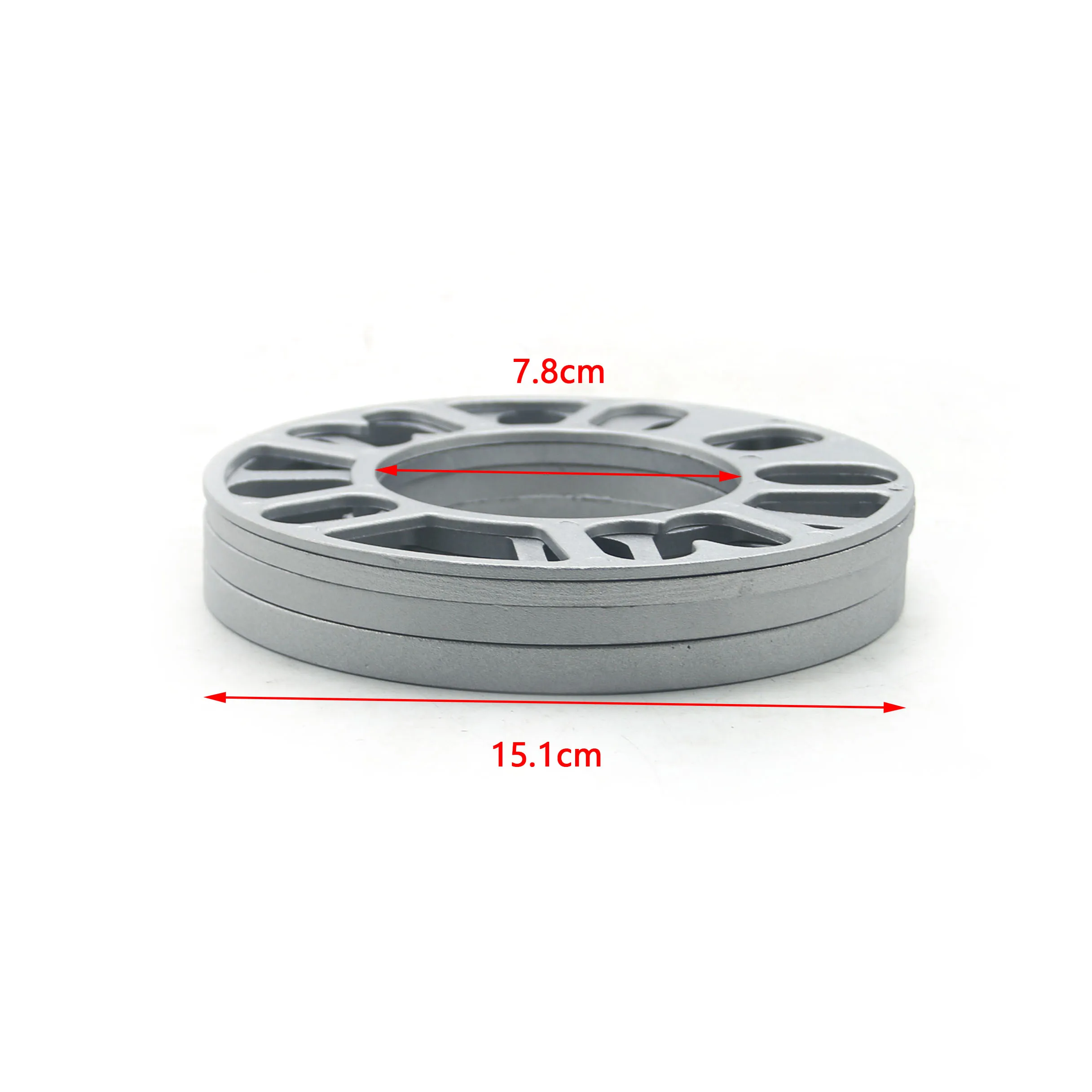 1PC Aluminum Universal Car Wheel Spacer Shims Plate 3mm 5mm 8mm 10mm Fit 4x100 4x114.3 5x100 5x108 5x114.3 5x120