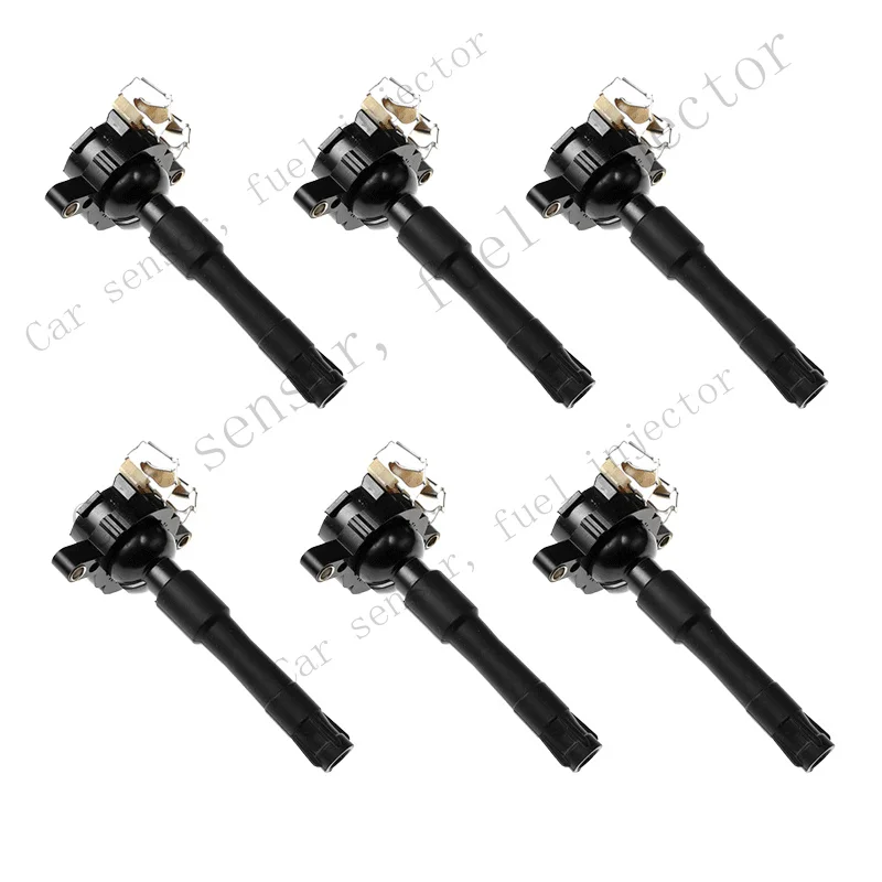 Q+ 6Pcs Ignition Coil 12131703228 Fit For BMW 323CI 323I 323IS 323IS 325I 325XI