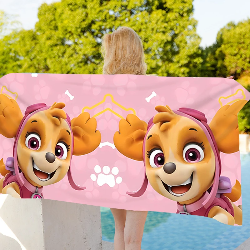 

Банное полотенце с принтом «Щенячий патруль»