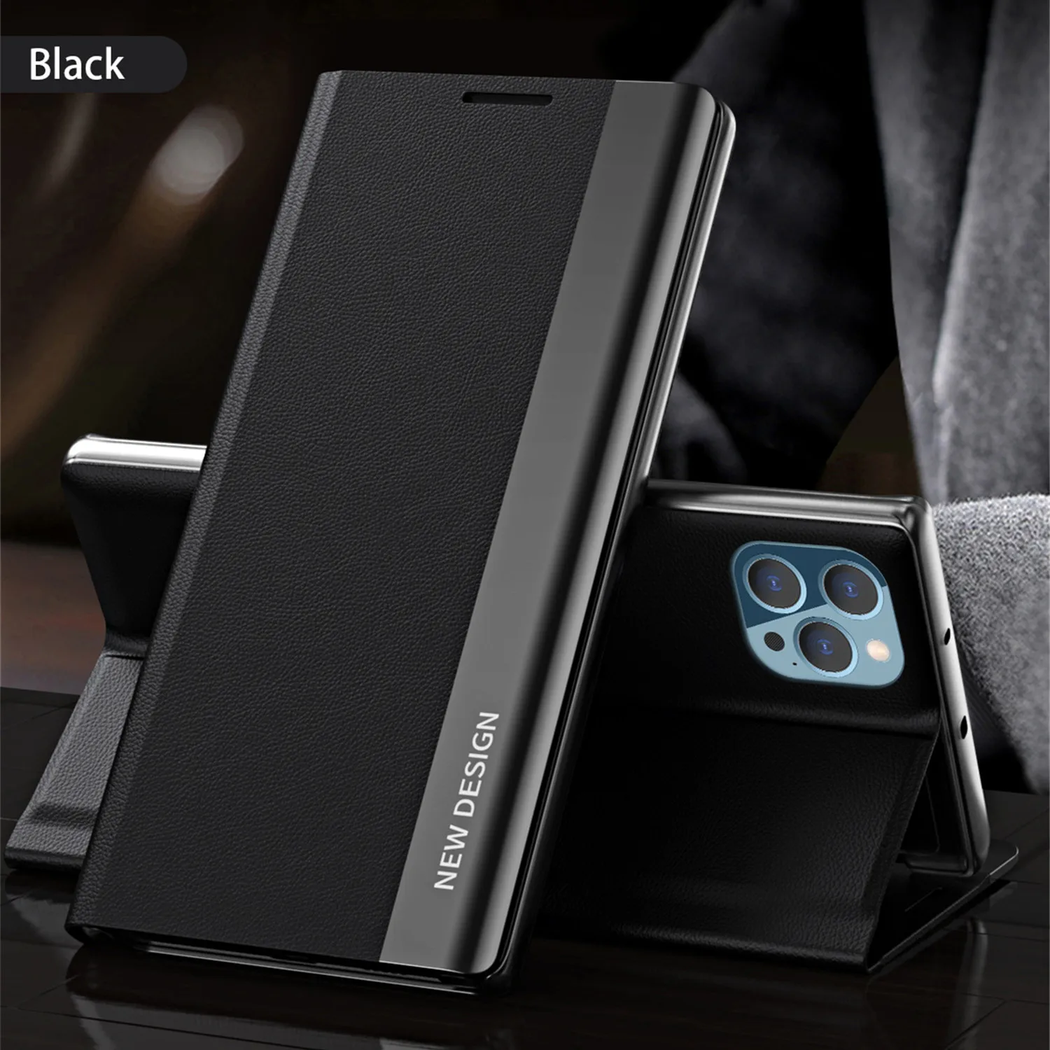 Flip Case For iPhone 15 14 6 6S 7 8 Plus 11 Pro Max 12 13 Mini X XS XR SE 2022 Luxury Wallet Stand Book Cover Phone Magnetic Bag