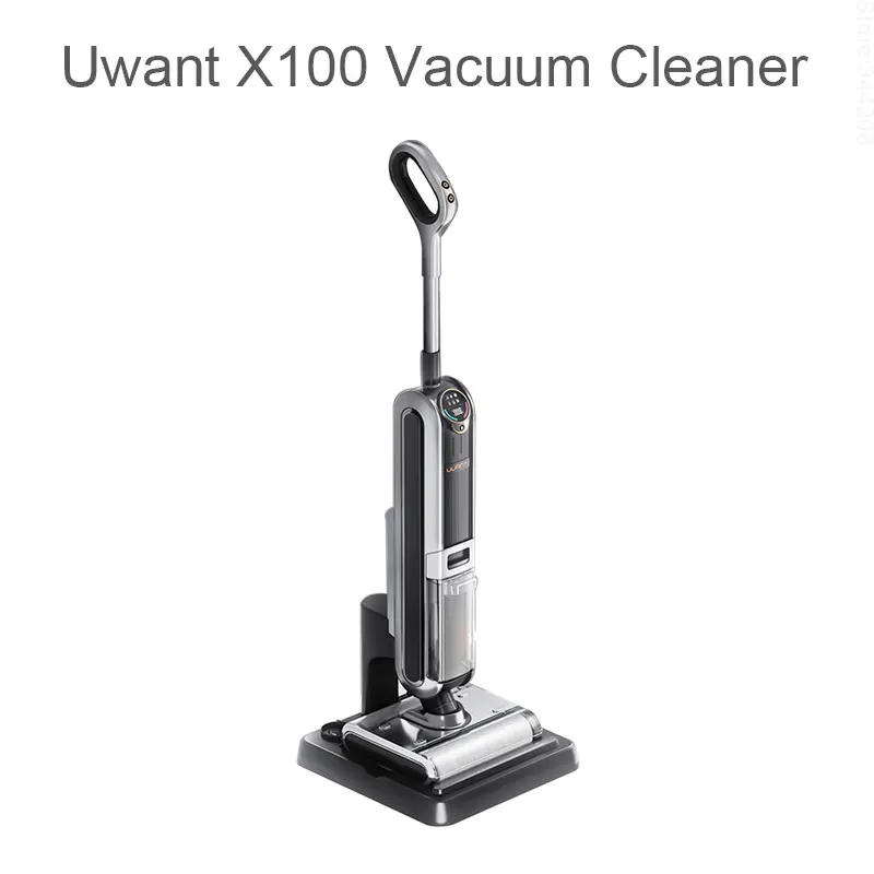 

NEW UWANT X100 Smart Wet And Dry Hand Held Vacuum Cleaner Home Appliances All-in-one Sweeping Mop Cordless Self-cleaning Base