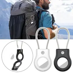 Étui Airtags en silicone pour Apple, porte-clés, housse de protection, coque de pare-chocs, accessoires de suivi, anti-rayures