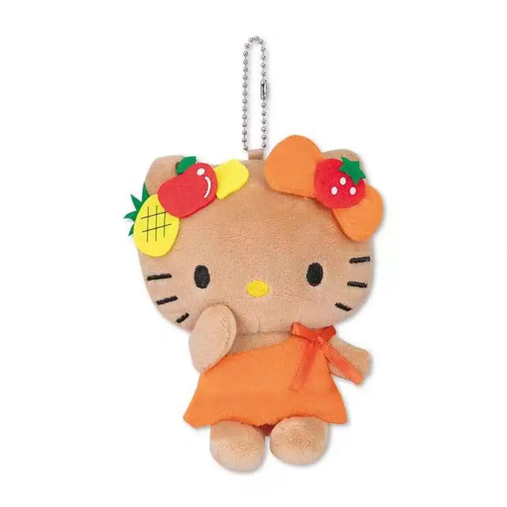 Kawaii سانريو الكرتون مرحبا كيتي حورية البحر ركوب الأمواج على ظهره قلادة سحر الإكسسوارات المفاتيح الهدايا