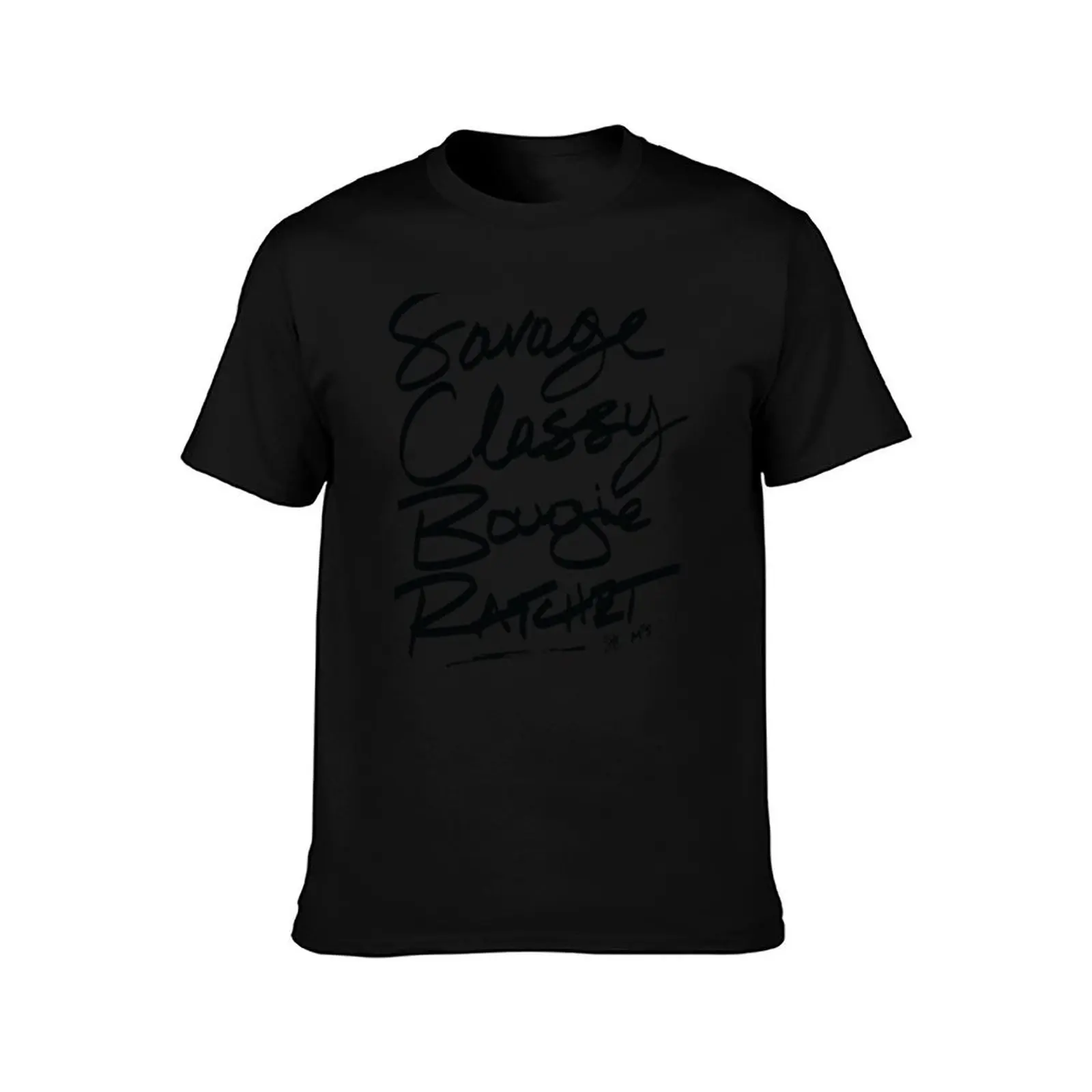 Savage, Classy, Bougie, Ratchet HOT GIRL MEG - BLACK T-Shirt Fitness Training Breathable Tee