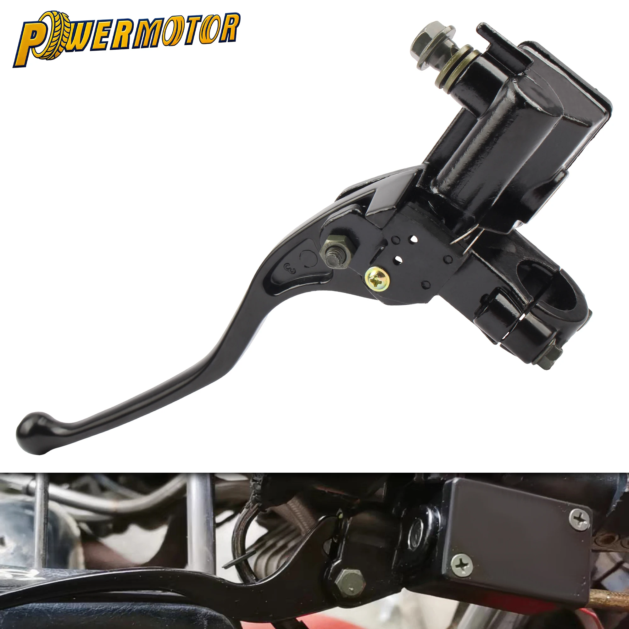 

Vulcan 500 ATV Brake Pump Front Master Cylinder Hydraulic Brake Lever 7/8" 22mm For Kawasaki 750 800 KFX50 KFX80 KFX90 Bayou 300