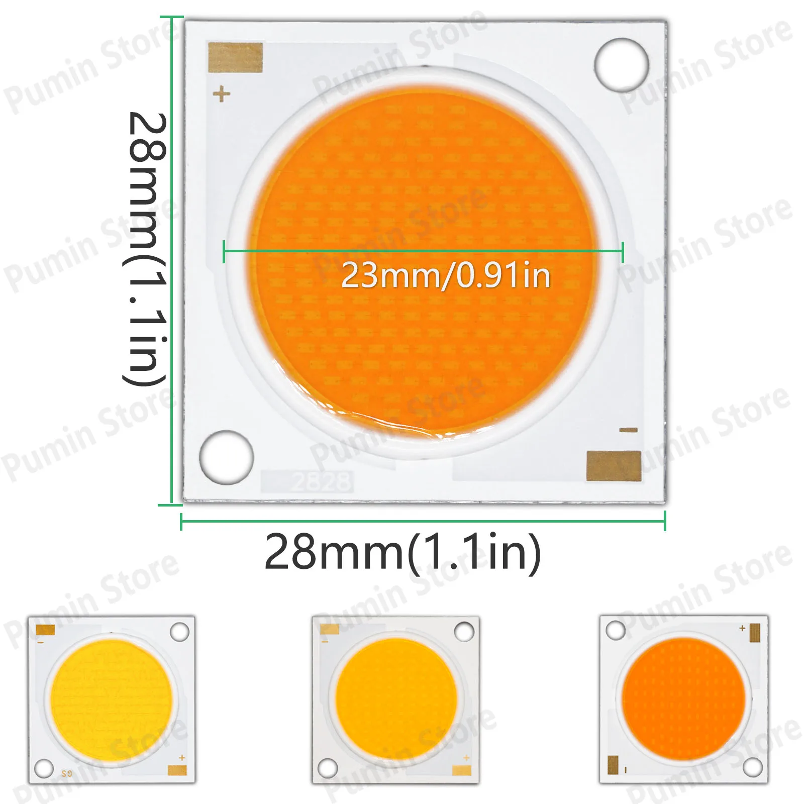 

1pcs Led lights Bead DC36-39V 48W 72W 96W 1200mA/1800mA/2400mA Warm Light Led Work light Matrix COB Integrated mini led Bead diy