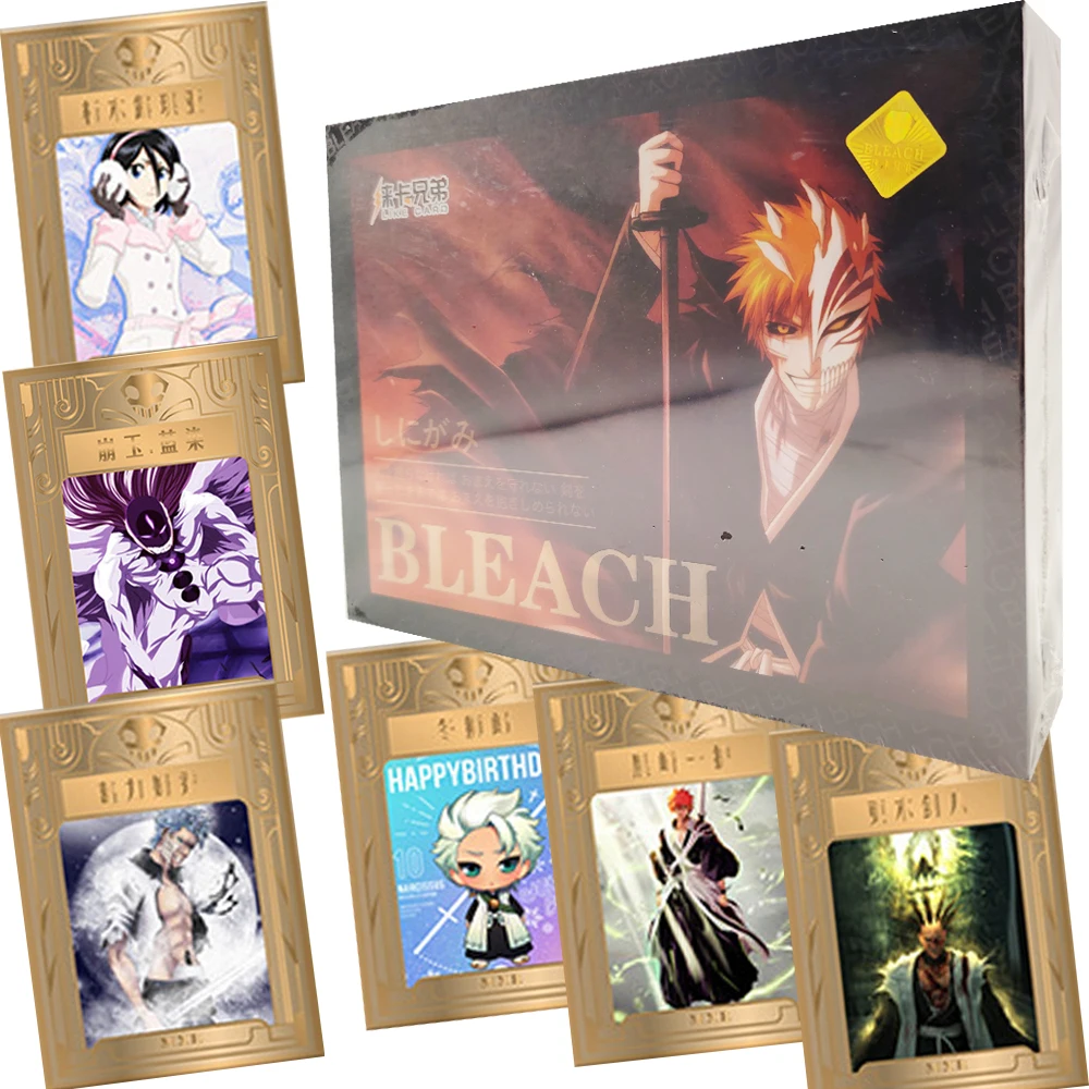 

Hot Blooded Anime Bleach Collection Cards Characters Highly Loved By Fans Featured Exquisite Portrait Cards Kids Xmas Toys Gifts