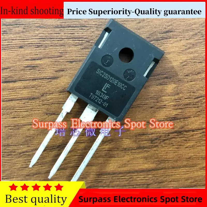 50PCS-100PCS  SIC2SD120E10CC C2D10120D 1200V10A Price Superiority-Quality guarantee