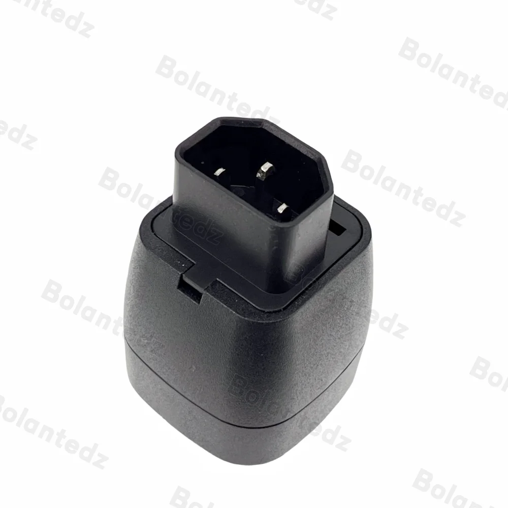 Bolantedz Euro auf C14 3-poliger Steckeradapter 10 A 250 V EU Deutschland auf IEC60320-Stecker-Konverter-Adapter für PDU-USV-Schrank – Detail 6