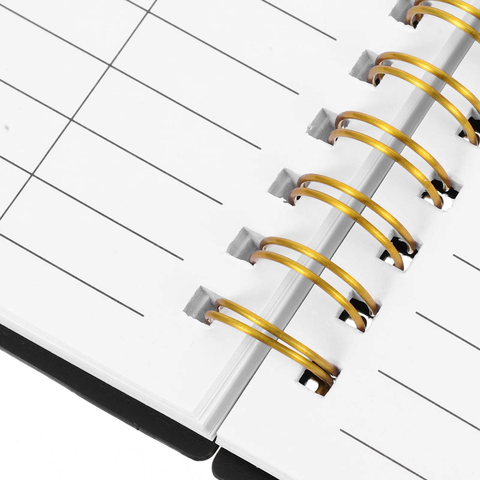 غلاف منظم المخزون من البولي بروبيلين، سجل الكتابة السلس، حفظ دفتر الأستاذ #6