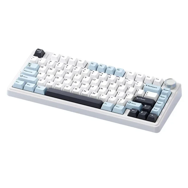 

F75 custom mechanical keyboard gasket structure full key, hot swappable 2.4 wireless three-mode keyboard