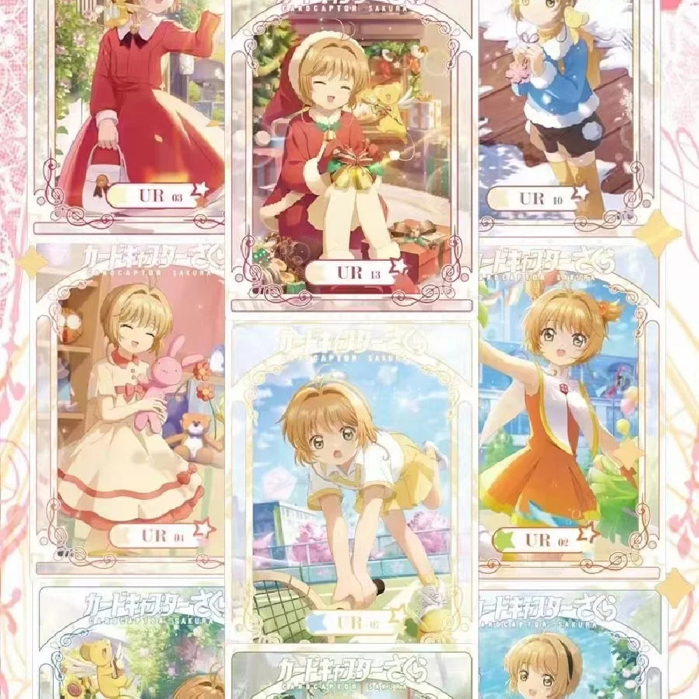 Wholesale CAHO Cardcaptor Sakura Cards Goddess Story Lovely Anime Goddess Wife Waifu Card Collection Blind Box Gift Limited Sale