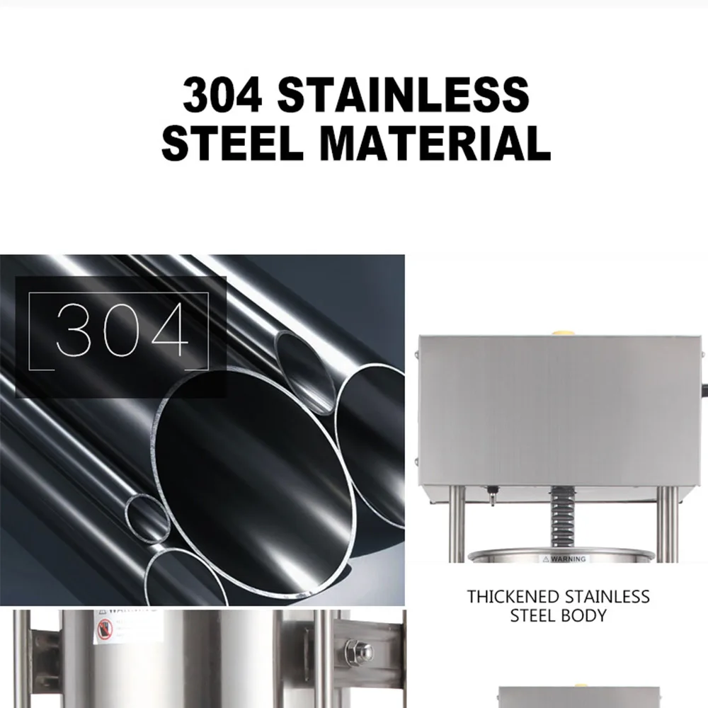 

Electric Automatic Sausage Stuffer Filling Processing Equipment Commercial Electric Enema Machine Small Sausage Filling Machine