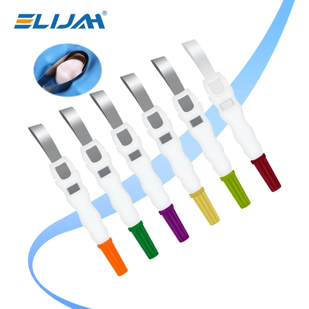 

ELIJAH Стоматологическая матричная система, 1 шт., секционный контурный фиксатор матричных лент 180 ° Регулируемые инструменты для стоматологических материалов