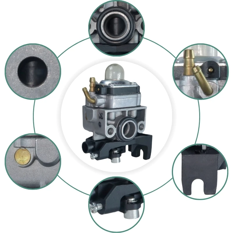 Lawn Mower Carburetor For Honda GX25 GX35 HHB25 HHT35 HHH25 HHT35S 16100-Z0H-825 16100-Z0H-053 4-stroke view 6