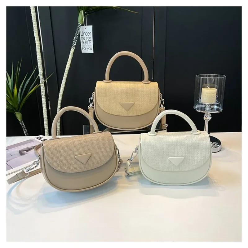 

Elegant Minimalist Unique Vintage Designer Diaper Bags For Women Luxury Leather Large Capacity Fashionable Crossbody Bag