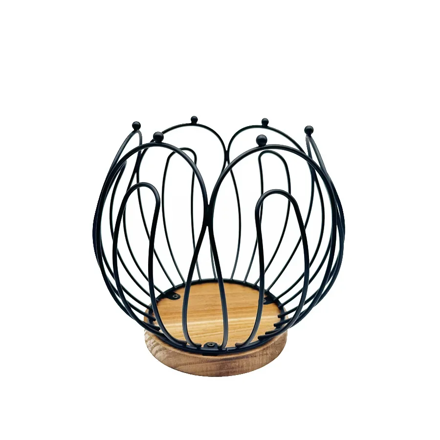 

Держатель для кофейных стручков, железная металлическая чашка в форме кофейных капсул, корзина для хранения, органайзер для хранения умных кофейных капсул из нержавеющей стали