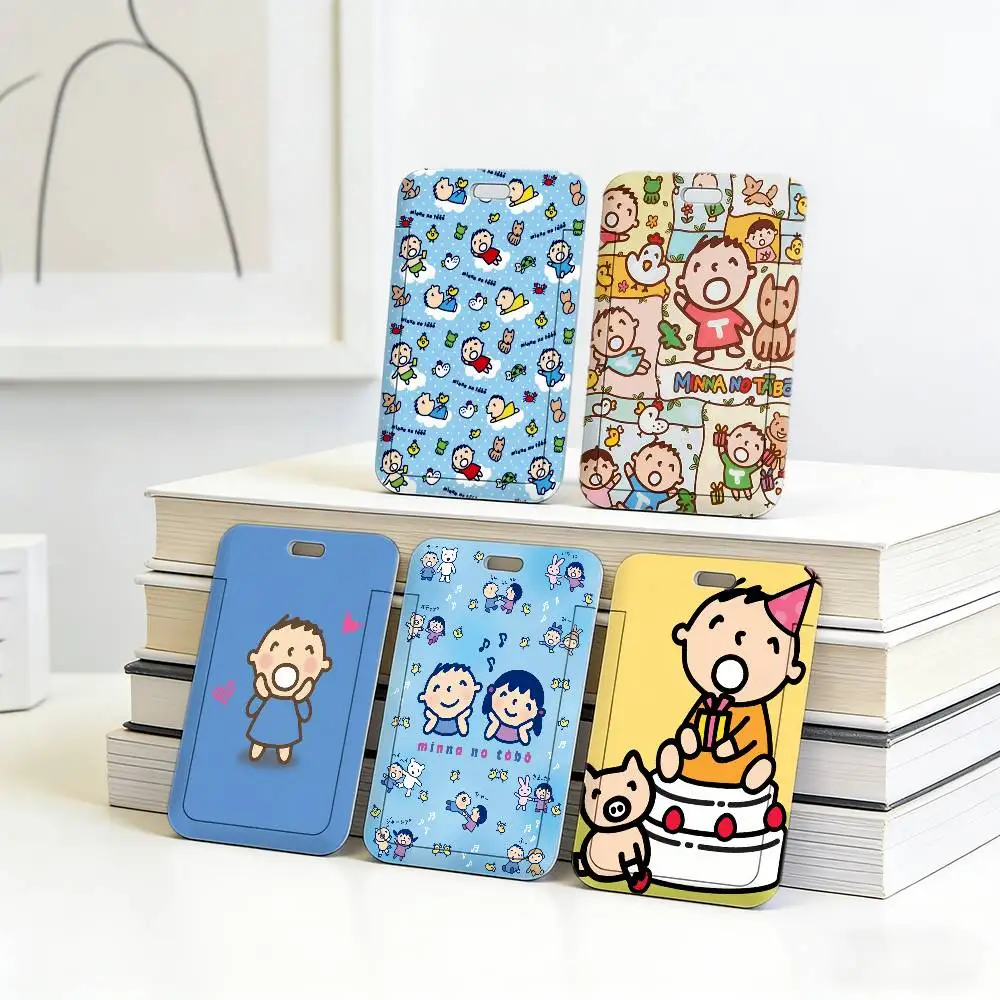 

Ремешок для ключей M-Minna No Tabo с держателем для ID-карты, бейджем сотрудника и чехлом для рабочего разрешения на работу в офисе