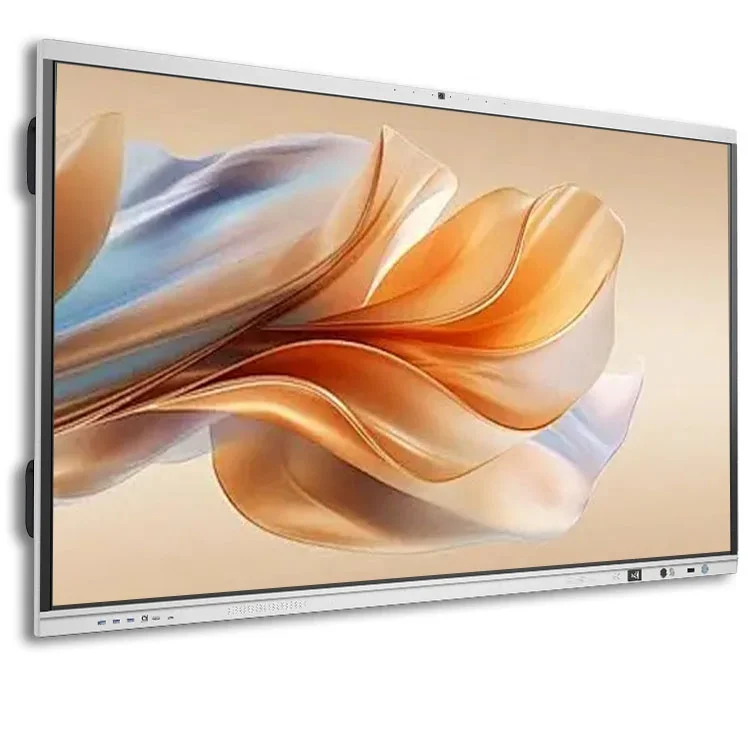 

100 Inch Interactive Smart Board Android16 Windows OPS PC Conference Meeting Board All In One Interactive Panel With Pen