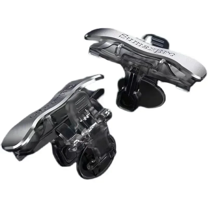 Gatillo de juego de teléfono móvil ABS X8, controlador de Joystick para PUBG, objetivo de disparo L1R1, botón de llave de aleación para IPhone y Android, 2 uds.