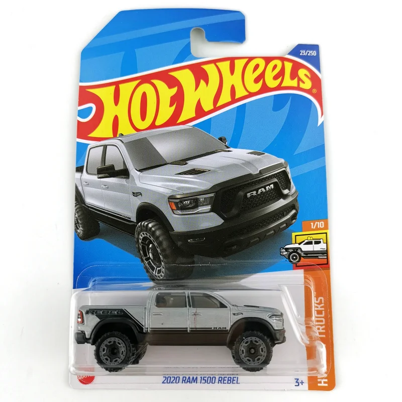 2022-23 Hot Wheels Cars 2020 RAM 1500 REBEL 1/64 Metal Die-cast Model Collection Toy Vehicles