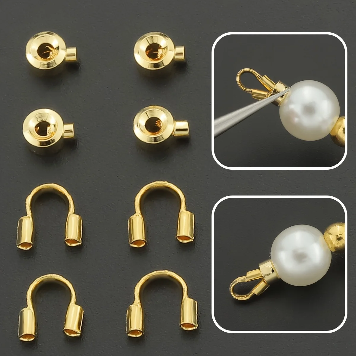 15/30 pcs DIY connector set - suitable for connecting pendant, necklace, jewelry accessories, earrings and jewelry making.