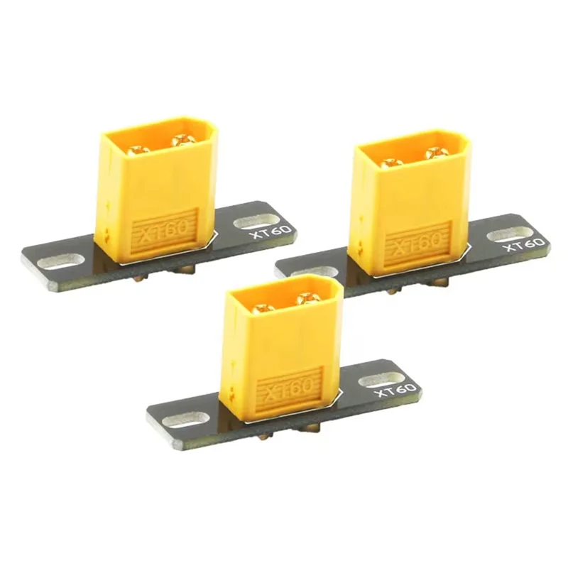 YWDZ-مقعد دعم حامل ثابت لـ XT30 XT60 XT90 التوصيل 3 قطعة لوحة لحام PCB لوحة لحام #1